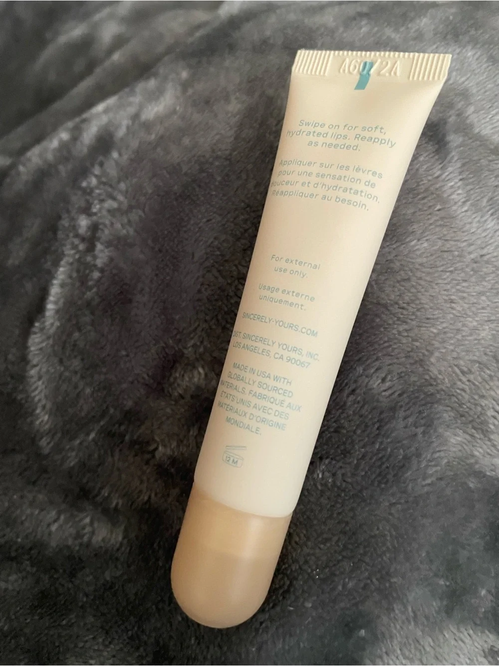 Sincerely Yours Sugarcoat Gloss Balm - Sheer Vanilla NEW!